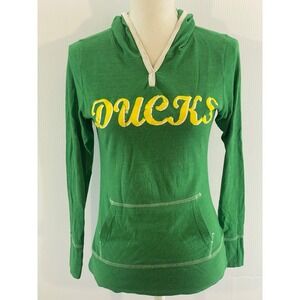 Oregon Ducks Sportswear Hoodie Women's S Lightweight Green Pullover